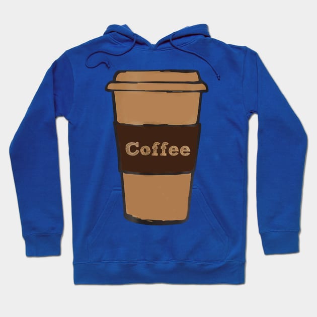 Coffee Cup T-Shirt Hoodie by TeeLovely